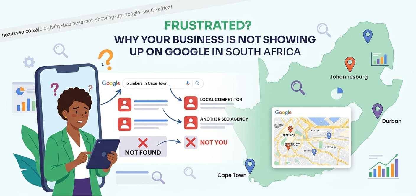 Reasons why a business is not showing up on Google search